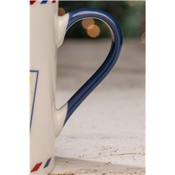 Reve Lucien Kupa - Beyaz/Mavi - 280 ml