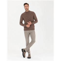 Camel Melanj Slim Fit Kazak