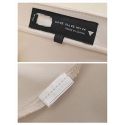 Женская универсальная атласная юбка с сатиновым блеском, экспорт, этикетки вырезаны