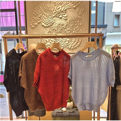 KZK 13292 Джемпер коричневый