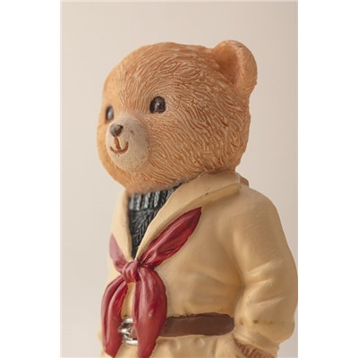 Cookie Bear Magnet - Krem- 4x8 cm