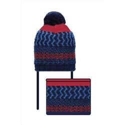 Комплект вязаный: шапка, снуд PLAYTODAY, 703788