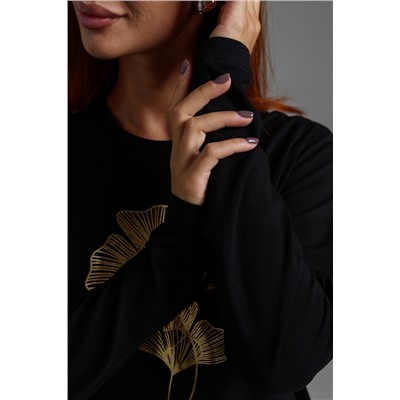 8519/1 Футболка с длинным рукавом женская