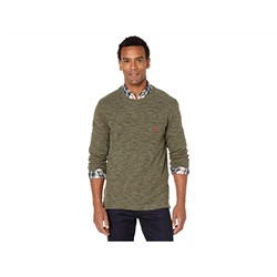 U.S. POLO ASSN. Long Sleeve Space Dye Crew