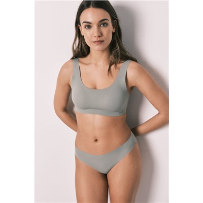 Braga clásica microfibra clean cut kaki