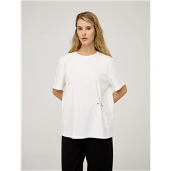 Белая блузка "Капля"