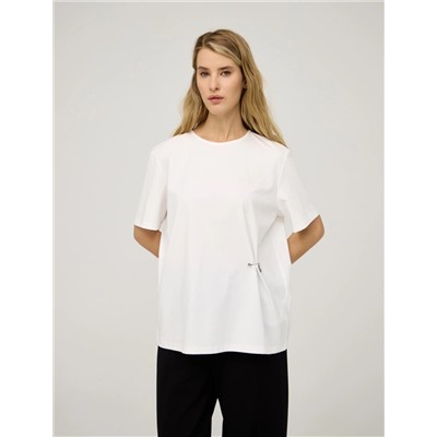 Белая блузка "Капля"