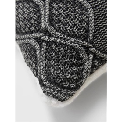 Интерьерная подушка Ugg с объемной вязкой  Экспорт  ❄️