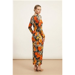 Платье  цветное