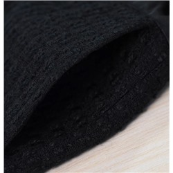 Женская фактурная шерстяная юбка-миди