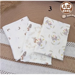 Набор муслиновых пеленок. Размер 80*80 см