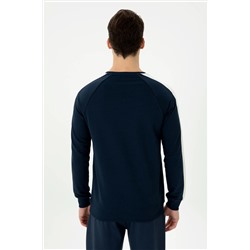 Erkek Lacivert Sweatshirt