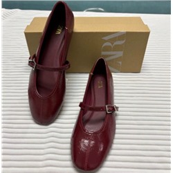 Осенние женские туфли с пряжкой ЗАР*А