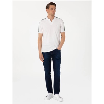 Koyu Lacivert Slim Fit Jean Pantolon