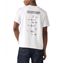 Levi's Men's Relaxed Fit Short Sleeve Logo Graphic Crewneck T-Shirt