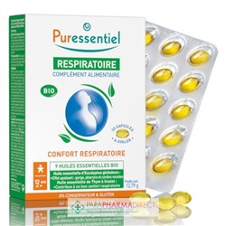 Puressentiel Respiratoire Complément Alimentaire BIO 30 capsules
