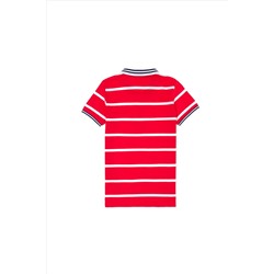 Erkek Çocuk Kırmızı Polo Yaka Tişört