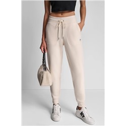 HIGH-RISE LOGO-EMBELLISHED JOGGER