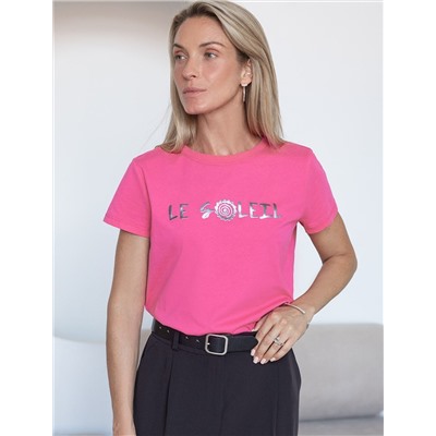 Футболка из 100% хлопка с авторским принтом