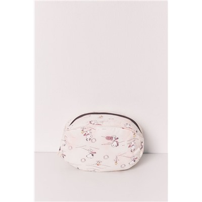 Neceser mediano rosa Snoopy