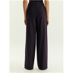 Брюки широкого кроя, D283/violet