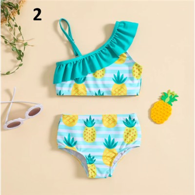 Купальник для девочек. 10 разных моделей (80-130)