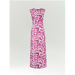 Платье миди с драпировкой, PL1664/ciara