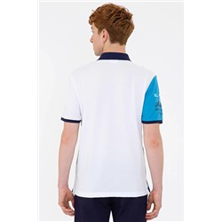 Erkek Kobalt Polo Yaka Tişört