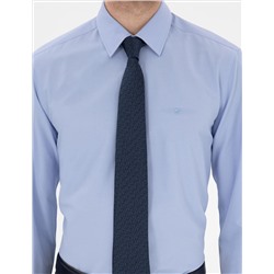 Mavi Slim Fit Uzun Kollu Basic Gömlek