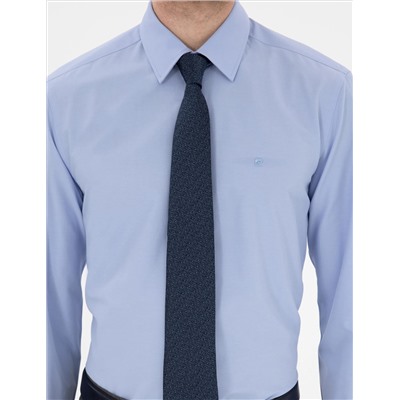 Mavi Slim Fit Uzun Kollu Basic Gömlek