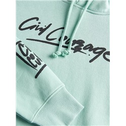 Hoodie mit künstlerischem Druck