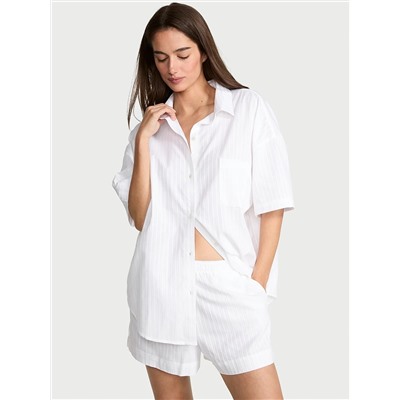 Victoria's Secret Modal-Cotton Striped Short Pajama Set