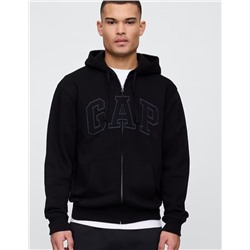 Adult Relaxed Gap Logo Zip Hoodie