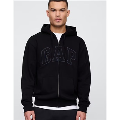 Adult Relaxed Gap Logo Zip Hoodie
