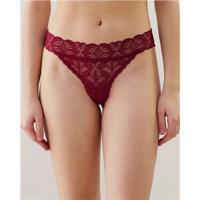 Tanga de encaje