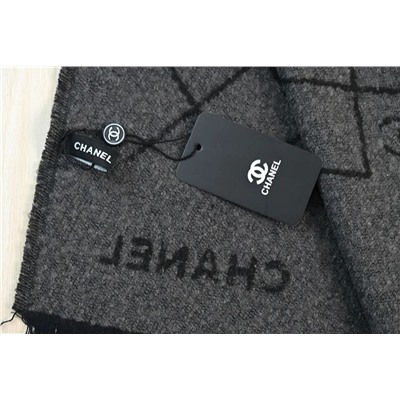 Зимняя теплая и мягкая флисовая широкая шаль/шарф с ромбовидным узором CHANE*L