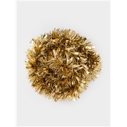 Гирлянда декоративная, 2 м, мишура, шампань, New year