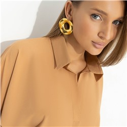 Блуза на кулиске, Твой личный тренд (бежевая)