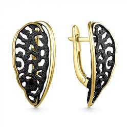 Серьги серебро 52970YB