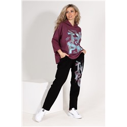 Костюм 46536 (худи + брюки) НАТАЛИ #813270