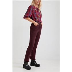 Pantalón straight tobillero