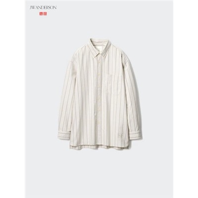 Camisa oxford oversize rayas