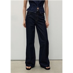 Jeans Danila wideleg rinse wash