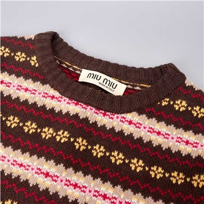 Женский шерстяной свитер МИУ МИ*У