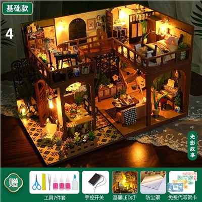 Румбокс. Много разных вариантов домиков. Наполнение набора под фото