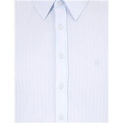 Açık Mavi Slim Fit Armürlü Gömlek
