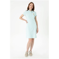 Kadın Mint Örme Elbise