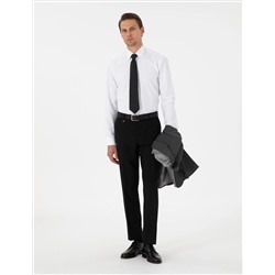 Siyah Slim Fit Kumaş Pantolon