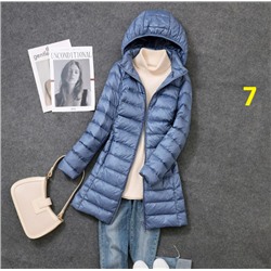 Легкая женская куртка на пуху