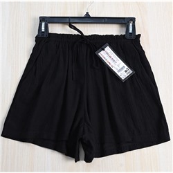 Повседневные шорты с тонкой текстурой и эластичным поясом,